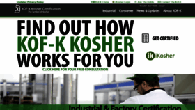 What Kof-k.org website looked like in 2019 (4 years ago)