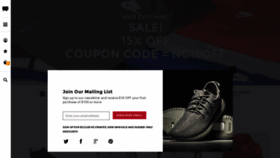 What Kickzstore.com website looked like in 2019 (4 years ago)