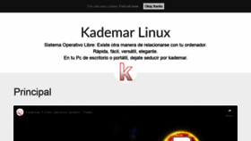 What Kademar.org website looked like in 2019 (4 years ago)