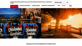 What Konstanz-tourismus.de website looked like in 2019 (4 years ago)
