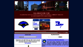 What Kalamazoomi.com website looked like in 2019 (4 years ago)