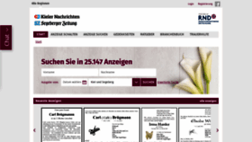 What Kn-trauer.de website looked like in 2019 (5 years ago)