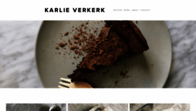 What Karlieverkerk.com website looked like in 2019 (4 years ago)