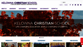 What Kcschool.ca website looked like in 2019 (4 years ago)