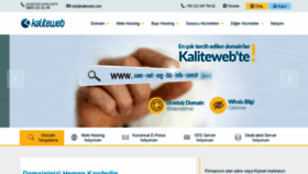 What Kaliteweb.com website looked like in 2019 (4 years ago)