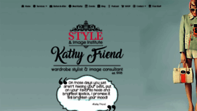 What Kathyfriend.com website looked like in 2019 (4 years ago)