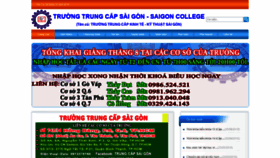 What Ktktsaigon.edu.vn website looked like in 2019 (4 years ago)