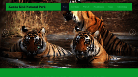 What Kanhakislinationalpark.com website looked like in 2019 (4 years ago)