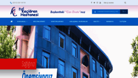 What Keciorenhastanesi.com website looked like in 2019 (4 years ago)