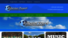 What Killestertravel.com website looked like in 2019 (4 years ago)