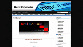 What Kraldomain.com website looked like in 2019 (4 years ago)