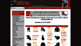 What Kronaumoto.ro website looked like in 2019 (5 years ago)