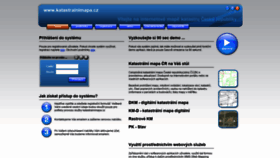 What Katastralnimapa.cz website looked like in 2019 (4 years ago)