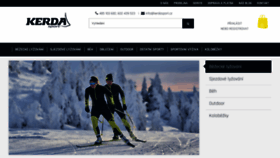 What Kerdasport.cz website looked like in 2019 (4 years ago)