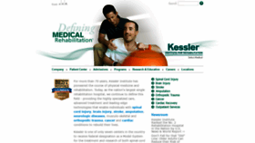 What Kessler-rehab.com website looked like in 2019 (4 years ago)