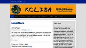 What Kcliba.co.uk website looked like in 2019 (4 years ago)