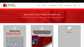 What Kaloramainformation.com website looked like in 2019 (4 years ago)