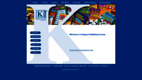 What Kappapublishing.com website looked like in 2019 (4 years ago)