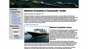 What Kreuzfahrten-mittelmeer.org website looked like in 2019 (4 years ago)
