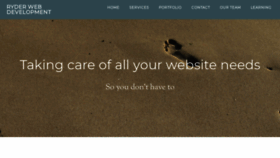 What Karenryder.com website looked like in 2019 (4 years ago)