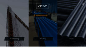 What Kosc.in website looked like in 2019 (4 years ago)
