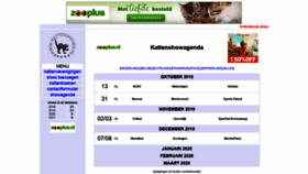 What Kattenshows.nl website looked like in 2019 (4 years ago)