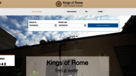 What Kingsofrome.eu website looked like in 2019 (4 years ago)