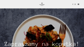 What Kopytkarnia.pl website looked like in 2019 (4 years ago)