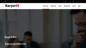 What Karyerix.az website looked like in 2019 (4 years ago)