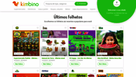 What Kimbino.com.br website looked like in 2019 (4 years ago)
