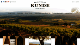 What Kunde.com website looked like in 2019 (4 years ago)