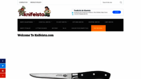 What Knifeista.com website looked like in 2019 (4 years ago)