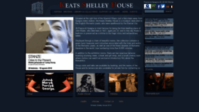 What Keats-shelley-house.org website looked like in 2019 (4 years ago)
