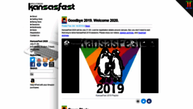 What Kansasfest.org website looked like in 2019 (4 years ago)
