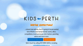 What Kidsinperth.com website looked like in 2019 (4 years ago)