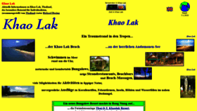 What Khaolakbeach.de website looked like in 2019 (4 years ago)