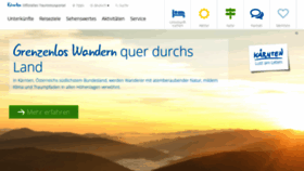 What Kaernten.at website looked like in 2019 (4 years ago)