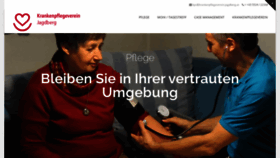 What Krankenpflegeverein-jagdberg.at website looked like in 2019 (4 years ago)