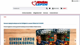 What Konsum-leipzig.de website looked like in 2019 (4 years ago)