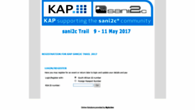 What Kapsani2ctrail2017.myactive.co.za website looked like in 2019 (4 years ago)
