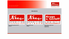 What Krage.de website looked like in 2019 (4 years ago)
