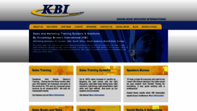 What Kbitraining.com website looked like in 2019 (4 years ago)
