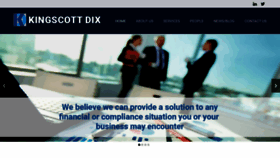 What Kingscott-dix.co.uk website looked like in 2019 (4 years ago)