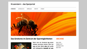 What Krusenstern.ch website looked like in 2019 (4 years ago)