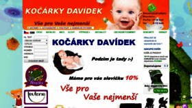 What Kocarkydavidek.cz website looked like in 2019 (4 years ago)