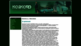What Koskord.eu website looked like in 2019 (4 years ago)