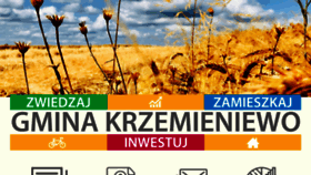 What Krzemieniewo.pl website looked like in 2019 (4 years ago)