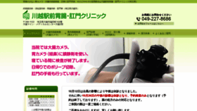 What Kawagoe-ichou-komon.jp website looked like in 2019 (4 years ago)