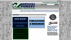 What Kfia.org website looked like in 2019 (4 years ago)