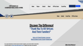 What Kyrealestateschool.com website looked like in 2019 (4 years ago)
